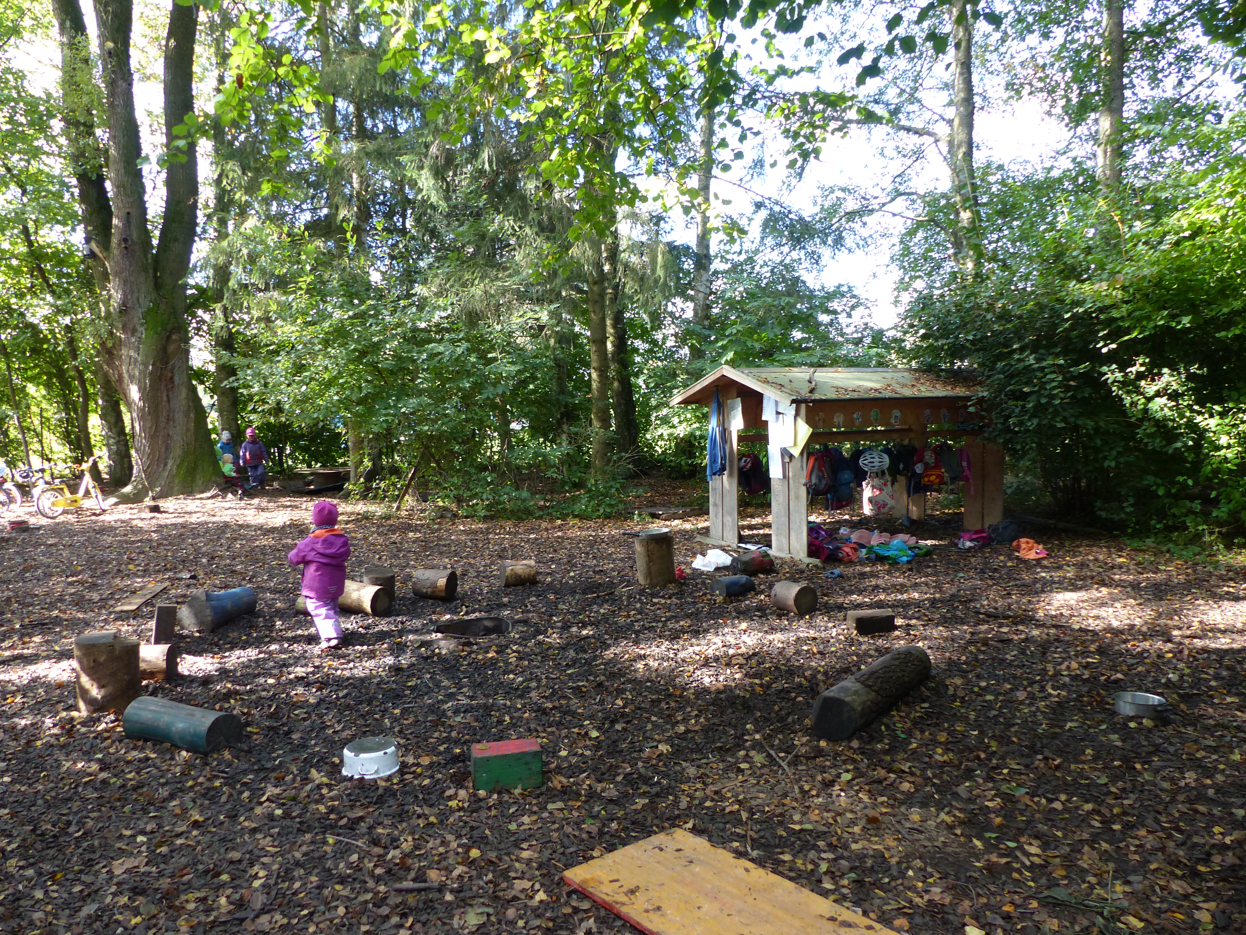 Naturkindergarten Spielbereich