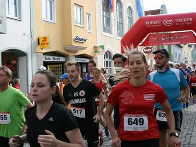 Startschuss zum 16. Dorfener Stadtlauf