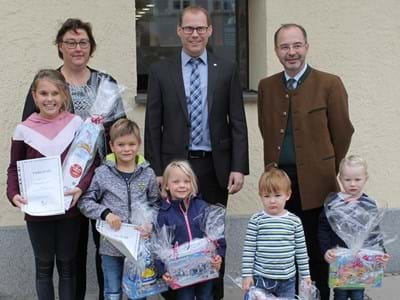 Preisverteilung Luftballonwettbewerb 2019