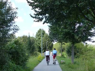 Geh- und Radfahrweg