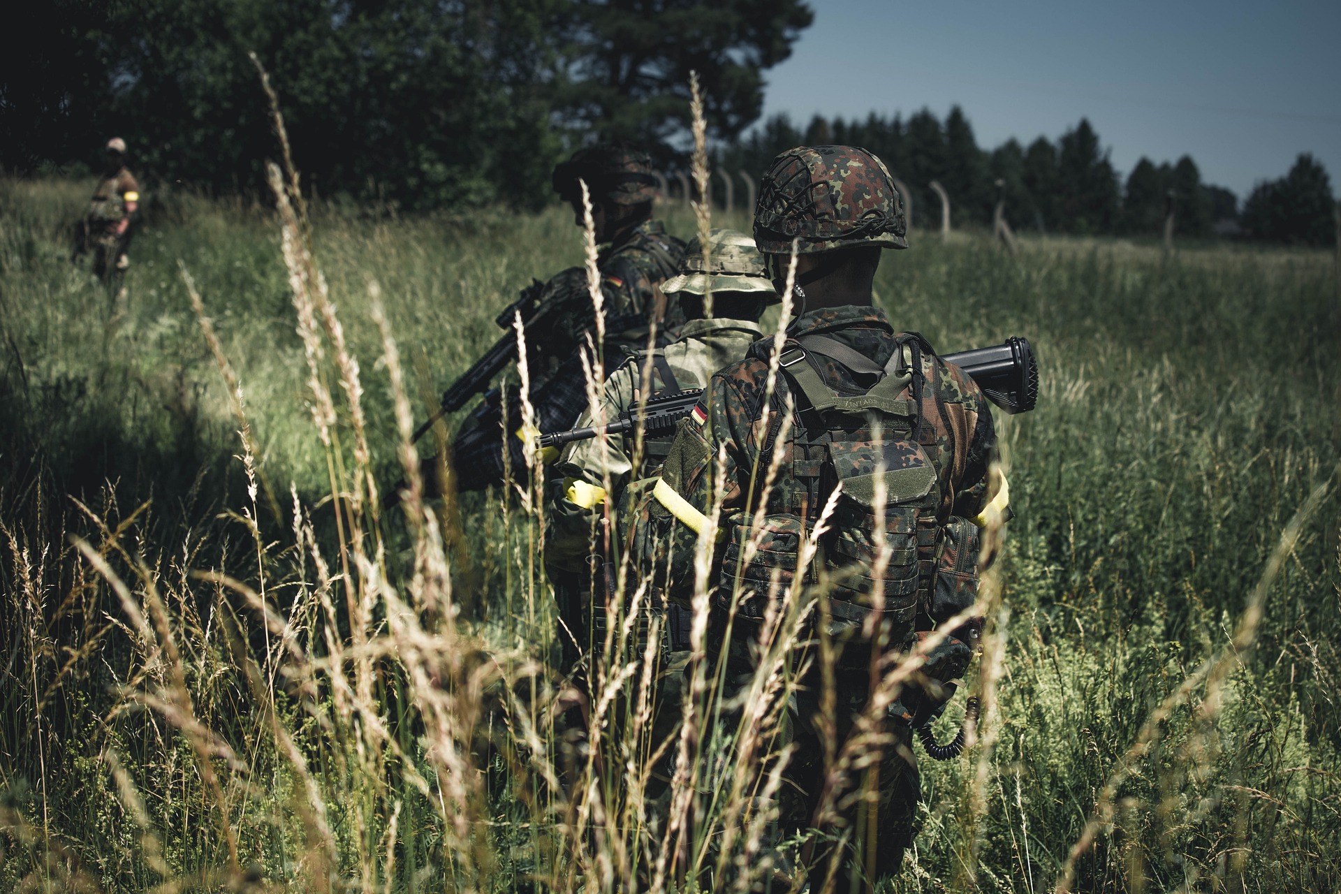 Übung der Bundeswehr