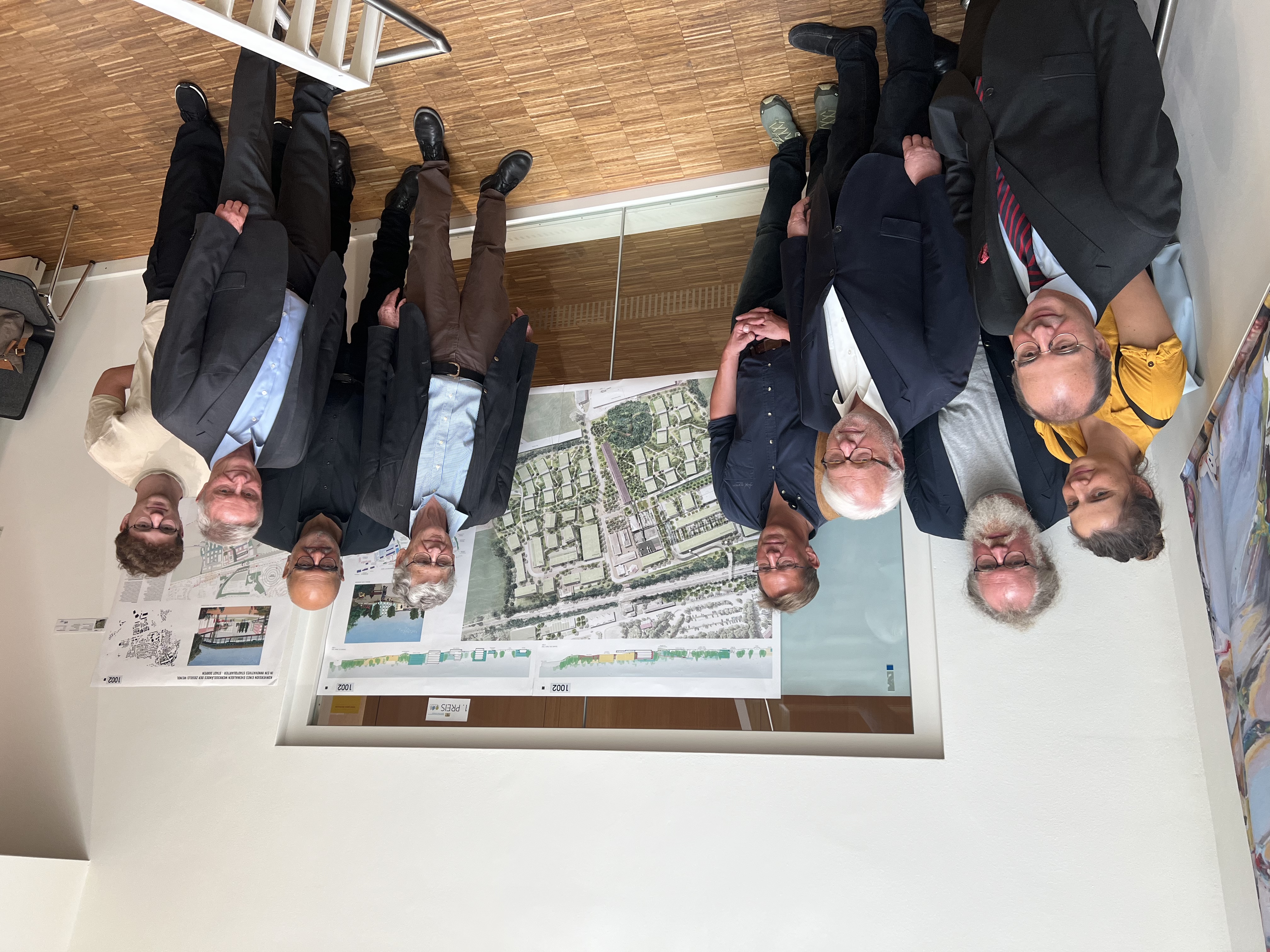 Öffentliche Ausstellung der Wettbewerbsergebnisse zum städtebaulichen 