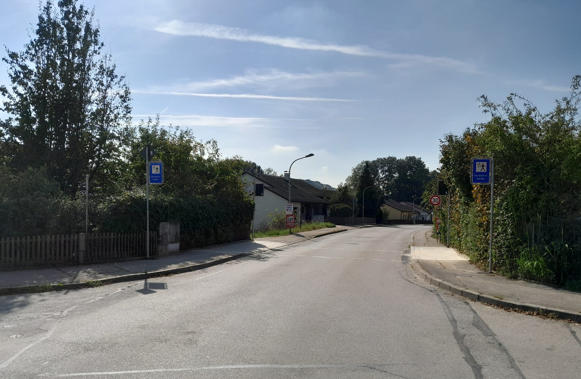 Neuer Schulwegübergang in Oberdorfen