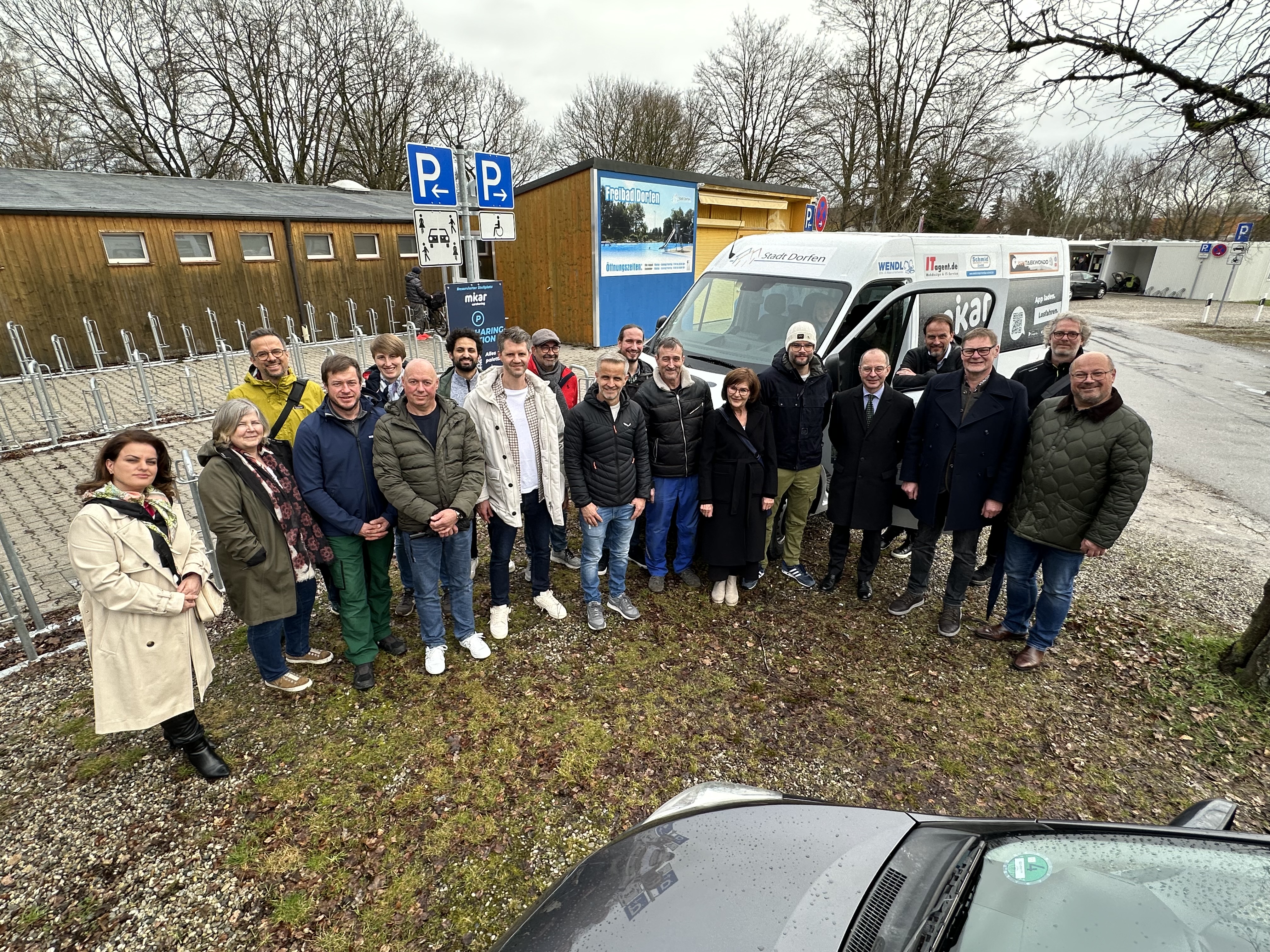 Vorstellung Carsharing 9-Sitzer Bus