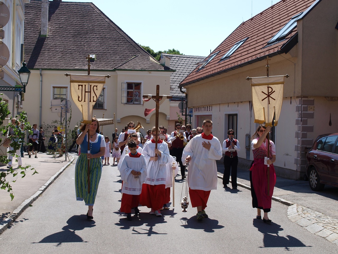 Fronleichnam Prozession