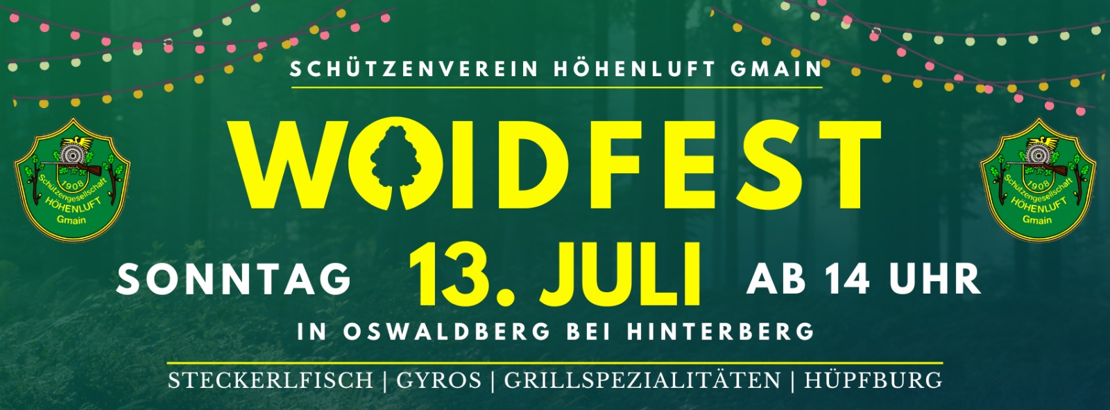 Waldfest in Oswaldberg