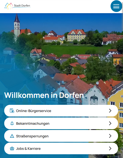 Neuer Internetauftritt der Stadt Dorfen